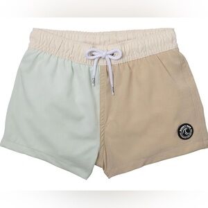 BinkyBro Boys Two-Toned Swim Trunks